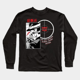 Tenkuu Shinpan ''SNIPERMASK'' V2 Manga Anime Long Sleeve T-Shirt